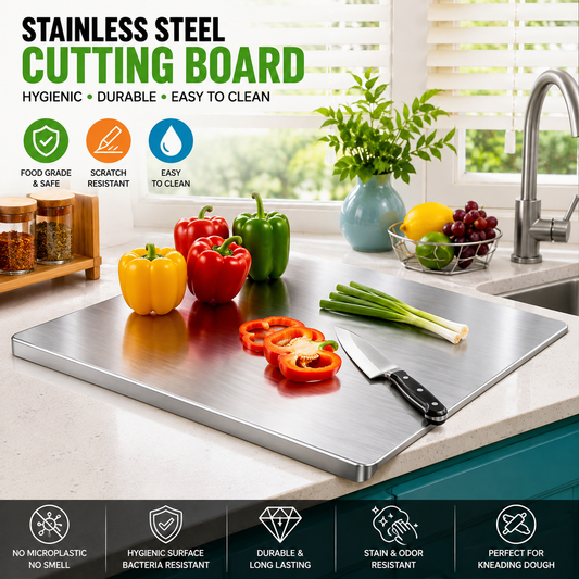 Chop Master- Stainless Steel Cutting Board
